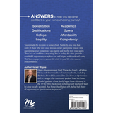 Answers for Homeschooling book back cover