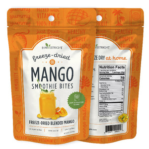 Freeze Dried Mango Smoothie Bites