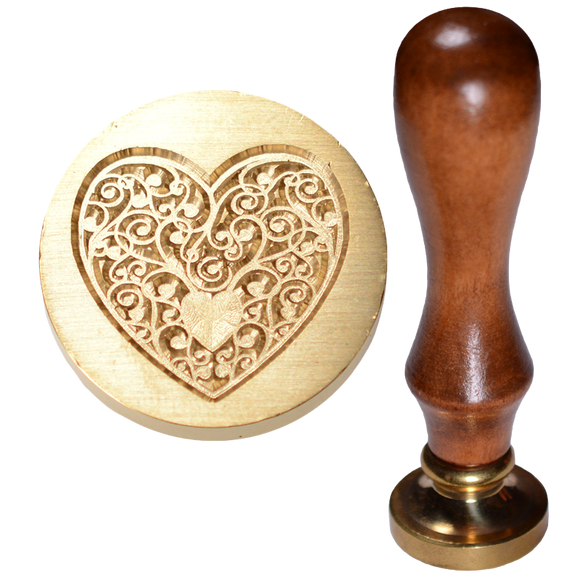 Stamp - Roses & Hearts