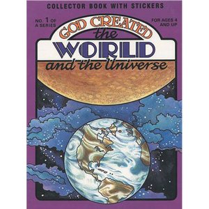 God Created the World & the Universe - Colouring Book