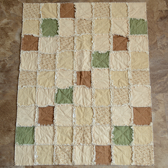 Small Quilt - Soft Creams